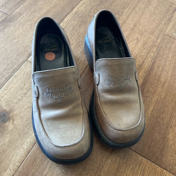 Dansko Tan Leather Loafers – Women’s EU 36 (US 5.5–6) - Picture 1 of 1